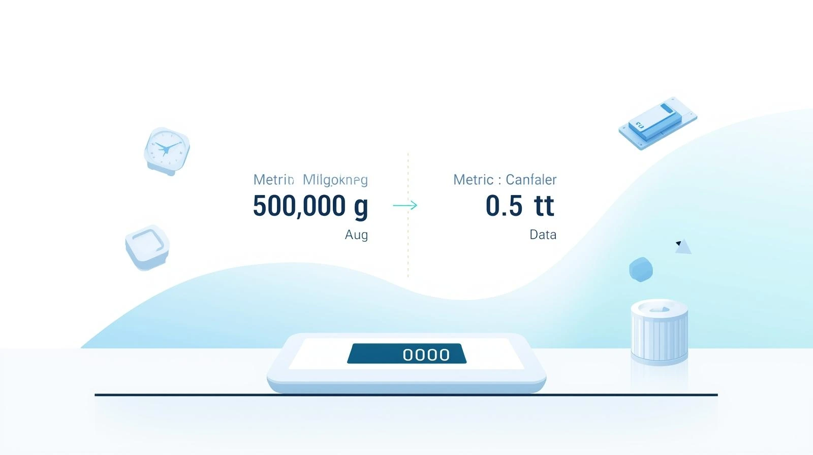 Grams to Metric Tons
