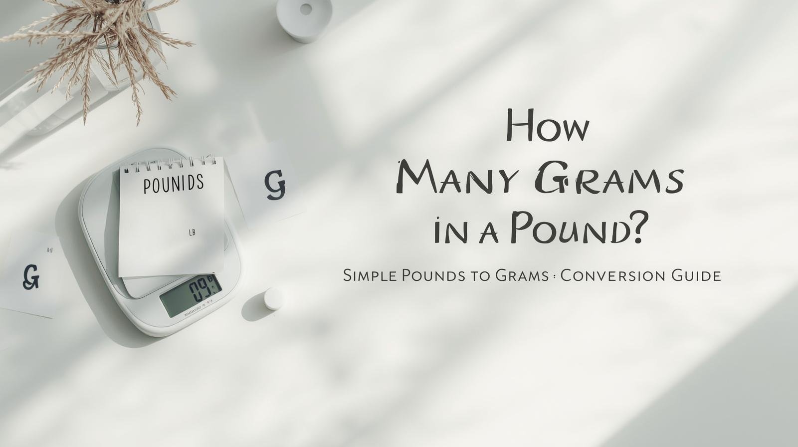 How Many Grams in a Pound