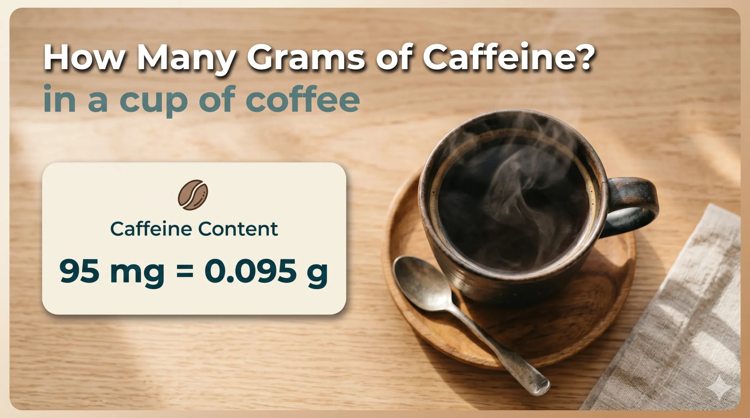 How Many Grams of Caffeine in a Cup of Coffee