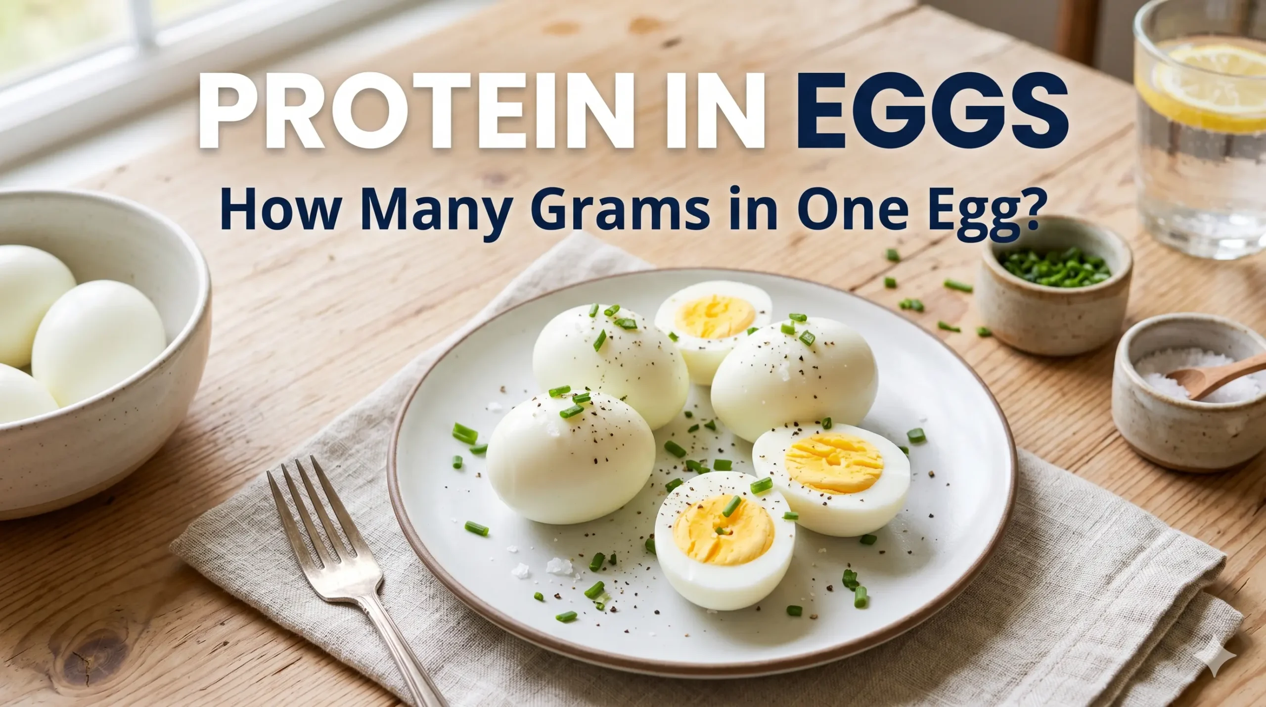 How Many Grams of Protein in an Egg