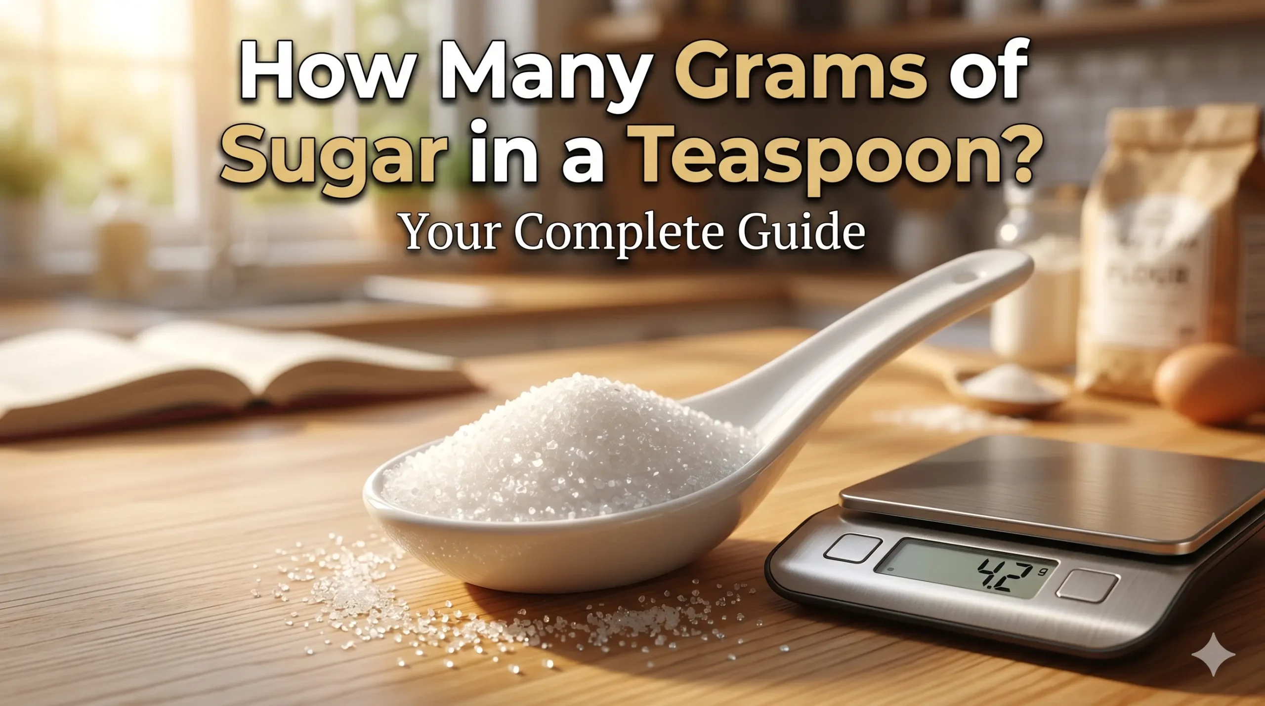 How Many Grams of Sugar in a Teaspoon?